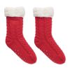 Pair of slipper sock L red | No Branding | not available | not available | not available