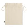 Medium organic cotton gift bag beige | No Branding | not available | not available | not available