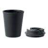 Recycled PP tumbler 300 ml black | No Branding | not available | not available