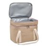 Cooler bag canvas 320 gr/m² beige | No Branding | not available | not available | not available