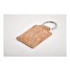 Rectangular cork key ring beige | No Branding | not available | not available