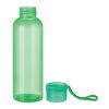 Tritan bottle and hanger 500ml transparent/green | No Branding | not available | not available