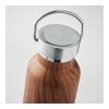 Wooden double wall insulated bottle 500ml brown | No Branding | not available | not available | not available