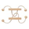 Wooden brain teaser rectangle wood | No Branding | not available | not available | not available
