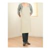 Kitchen apron in cotton beige | No Branding | not available | not available | not available