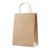 Gift paper bag medium 150 gr/m² beige | No Branding | not available | not available | not available