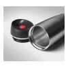 Double wall travel cup 350 ml with push function lid matt silver | No Branding | not available | not available | not available
