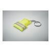 Key ring with reflecting vest neon yellow | No Branding | not available | not available
