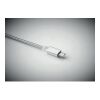 Key ring with USB type C cable silver | No Branding | not available | not available | not available