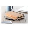 A5 cork notebook 96 lined pages with pen holder black | No Branding | not available | not available | not available