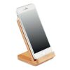 Bamboo wireless charge stand 5W wood | No Branding | not available | not available