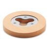 Bamboo bottle opener/ coaster wood | No Branding | not available | not available | not available