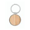 Round key ring metal bamboo wood | No Branding | not available | not available | not available