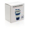 Foldable silicone cup blue | No Branding | not available | not available