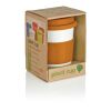 PLA coffee cup orange-white | No Branding | not available | not available