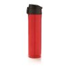 Easy lock vacuum flask red-black | No Branding | not available | not available