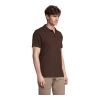 SPRING II MEN Polo 210g Chocolate | XXL | No Branding | not available | not available | not available