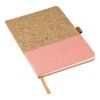 Cork and cotton notebook Trevor lilac | No Branding | not available | not available