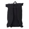 Polyester roll-top backpack Micah black | No Branding | not available | not available