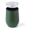 Stainless steel travel mug Zoe forest green | No Branding | not available | not available