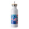 Stainless steel drinking bottle Poppy black | No Branding | not available | not available