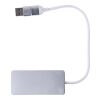 Aluminium USB Hub Layton silver | No Branding | not available | not available