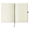 Recycled leather notebook (A5) Gianna brown | No Branding | not available | not available