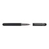 Aluminium rollerbal pen Bridger black | No Branding | not available | not available
