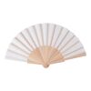 rPET hand held fan Rosanne off white | No Branding | not available | not available