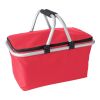 Polyester (320-330 gr/m²) shopping basket. Cassian red | No Branding | not available | not available