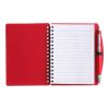 PP notebook with ballpen Kimora white | No Branding | not available | not available
