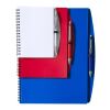 PP notebook with ballpen Solana blue | No Branding | not available | not available