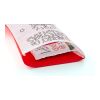 Nonwoven (80gr/m²) Christmas stocking Jasleen red/white | No Branding | not available | not available
