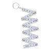 Plastic foldable ruler Holly white | No Branding | not available | not available