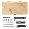 Bamboo tool set Elmar brown | No Branding | not available | not available
