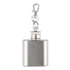Stainless steel hip flask Julia silver | No Branding | not available | not available