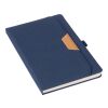 rPET notebook A5 Thorsten blue | No Branding | not available | not available