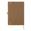 Recycled biowaste and carton notebook A5 Gertrud brown | No Branding | not available | not available