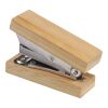 Small bamboo stapler Gordon brown | No Branding | not available | not available