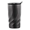 BrandCharger Vortex Calix travel mug gun metal | No Branding | not available | not available