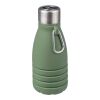 Silicone foldable drinking bottle 550 ml Erin black | No Branding | not available | not available