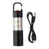Aluminium COB flashlight Vela black | No Branding | not available | not available