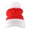 Acrylic knitted Christmas beanie Eleni red | No Branding | not available | not available