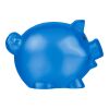 Recycled PS plastic piggy bank Vivi red | No Branding