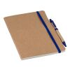 Recycled carton notebook (A5) Theodore cobalt blue | No Branding | not available | not available