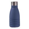 Silicone foldable drinking bottle 550 ml Erin black | No Branding | not available | not available