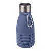 Silicone foldable drinking bottle 550 ml Erin black | No Branding | not available | not available