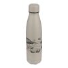 Recycled double-walled drinking bottle 500 ml Sunny grey | No Branding | not available | not available