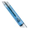 Recycled ABS syringe shaped ballpen Dr. David light blue | No Branding | not available | not available