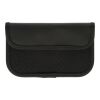 Recycled key and card pouch Ripple black | No Branding | not available | not available